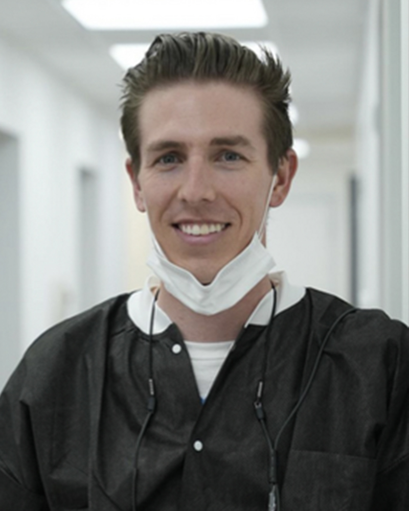 Dr. Joshua-Helmstadter in his office.